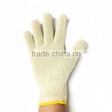 Knitted White Industrial Cotton Gloves