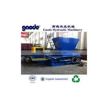 Horizontal Automatic Scrap Metal Aluminum Cans Baler