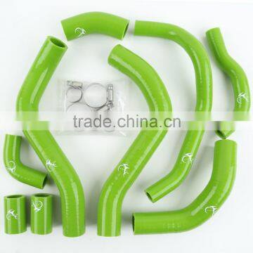 Green Silicone Radiator Hose + Clamps For Honda CBR 600RR 2007-2012 08 09 10 11 photo-2