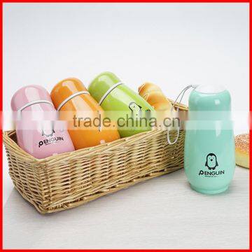 300ml Novelty Gifts Penguin Water Bottle Fashion Stainless Steel Vacuum Flask Kids Students Portable Water Bottle photo-4