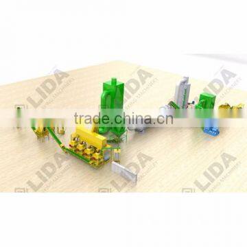 LIDA 2-3T/H Complete Pellets Machine Line Wood Pellet Production