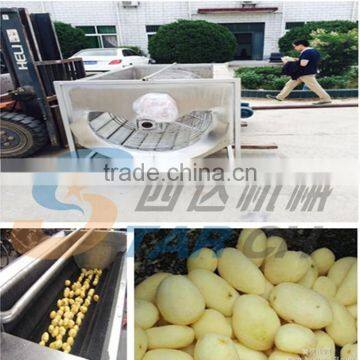 Petrol Type Full Automatic Potato Peeler for Hot Sale