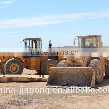 Heavy Equipment Stone Block Chinese Loader JGM751FT16 Can Lift 16 Tons