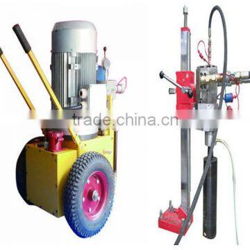 potable hydraulic equipment BS-500 drilling rig and concrete core drill machine