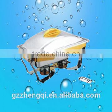 Restaurant Supplies Square Glod Plated Chafing Dish(ZQ66040B)