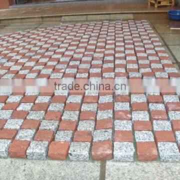 Cheap Granite Paving With Back Mesh photo-4