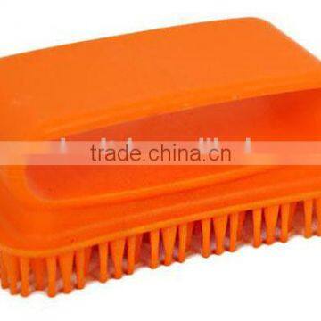 Dog Cat Pet Silicone Bathing Grooming Cleaning Brush Soft Durable photo-5