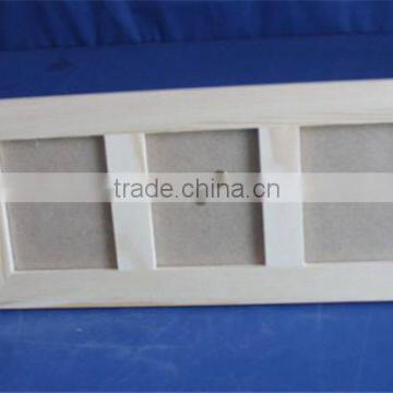 High Quality Unfinished Custom Pine Wooden Collage Photo Frames photo-6