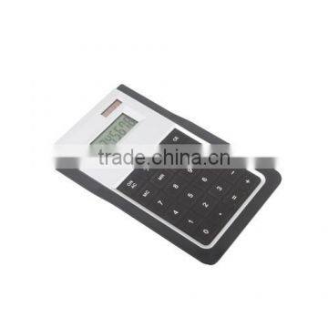 Using promotional thin scientific calculator for client