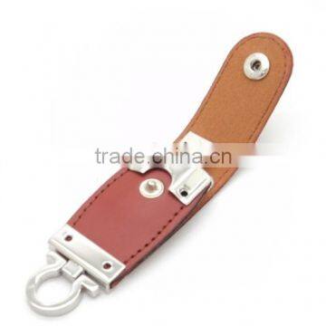 OEM/ODM Leather Usb Flash Drive Stick , 1GB-64GB USB 2.0 3.0 Customized LOGO photo-4