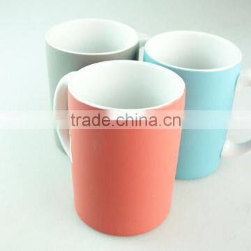 Stocked,Eco-Friendly Feature and Mugs Drinkware Type double ceramic mug with handle