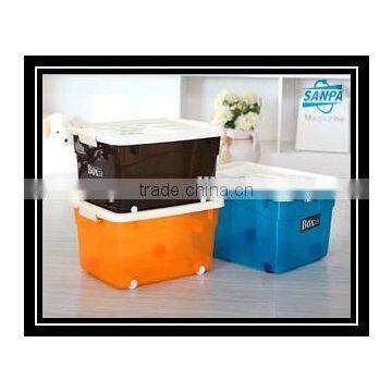 Wholesale Household Cheap PP New Storage Box With Wheels photo-2