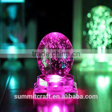 3d Laser Decorative Crystal Ball 100mm