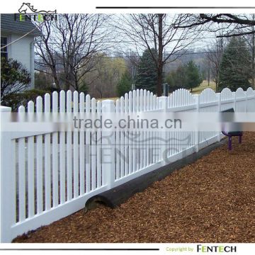 Scallopped top Pvc /Vinyl/Picket Fence