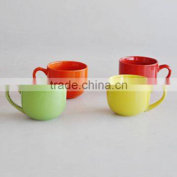 Ceramic Cheap Soup Mug Colorful Stoneware Soup Mug photo-2
