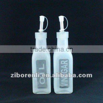 Salt Pepper Oil and Vinegar Set With Rack photo-5