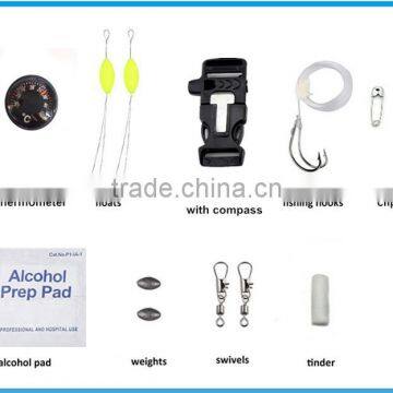 Multifunction Compass Fire Starter Outdoor Watch Survival Bracelet photo-3