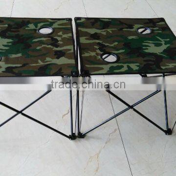 Camouflage Camping Small Foldable Dinning Table and 4 Chairs photo-2