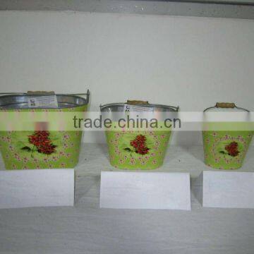 2104 New metal flower pot