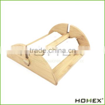 Bamboo Adjustable Napkin Holder/Napkin Dispenser Homex-BSCI