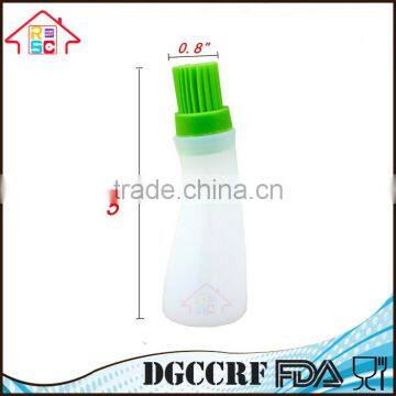 NBRSC Kitchen Silicone Honey Oil Bottle With Brush Applicator Cooking Baking Pancake BBQ Tools photo-4