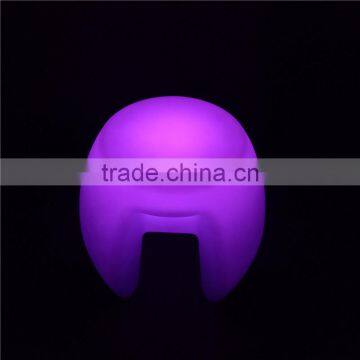 LED Garden Furniture 40*40*40cm Lighting up Garden Short Chair With Remote Controller photo-6