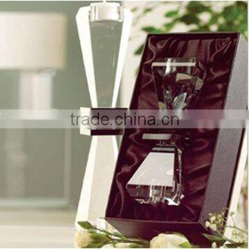 top quality crystal wedding candle holder