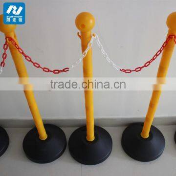 plastic stanchion barrier/museum exhibition stanchion