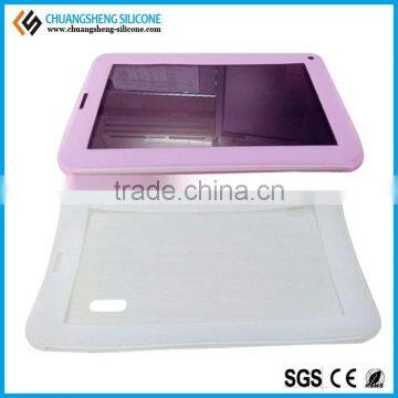 Popular Pink New Design Eco-friendly Silicone Table PC Case