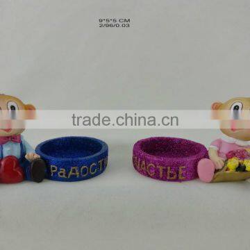 Resin Monkey Figurine for Valentine Decoration photo-5