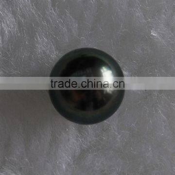 12-13mm Natural And Cultured Peacock Green Tahitian Pearl Beads photo-2