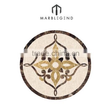 polished beautiful decorative simple flower marble parquet