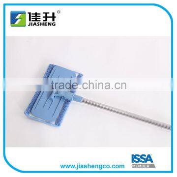 Floor polish wall scouring pad brush long handle