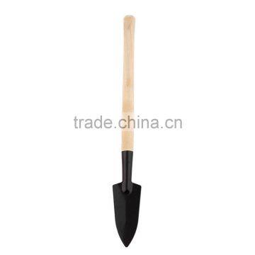 3pcs Mini Garden Gardening Plant Tools Set With Wooden Handle Shovel Rake Spade photo-2