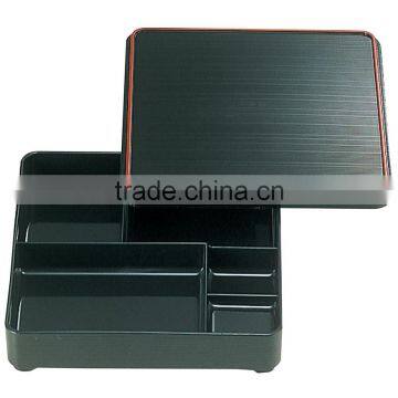 Square Bento Box Set Japanese Style Lunch Box Lunch Box Square Shokado Set Don photo-3