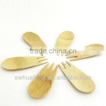 2016 Fashion bamboo fruit fork