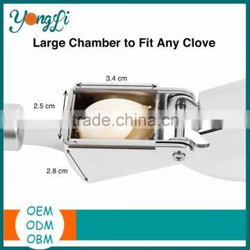 High-Quality Garlic Crusher/ Garlic Mincer Kitchen Garlic Press Stainless Steel photo-5