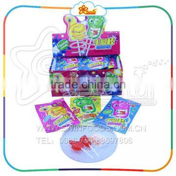 Foot Hand Shape Lollipop with Popping Candy