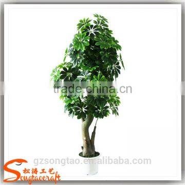 Wholesale Green Artificial Money Tree Make Cheap Outdoor Large Money Tree photo-3