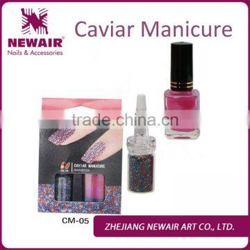 Latest nail caviar beads set economic caviar beads fashional nail art caviar