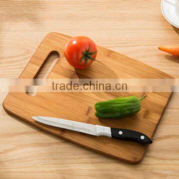 Bamboo cutting board, eco-friendly, moso bamboo, color natural, 355*285*18mm