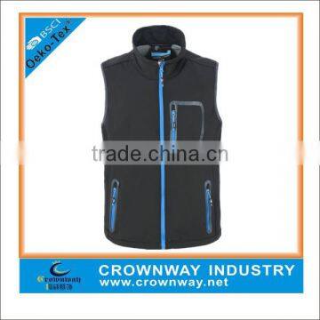 2015 wholesale mens soft shell vest