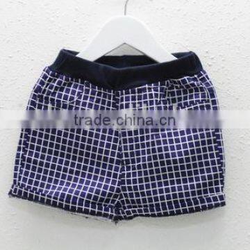 Square Printed Pure Cotton Shorts for Boys Kids Fashion Shorts photo-3