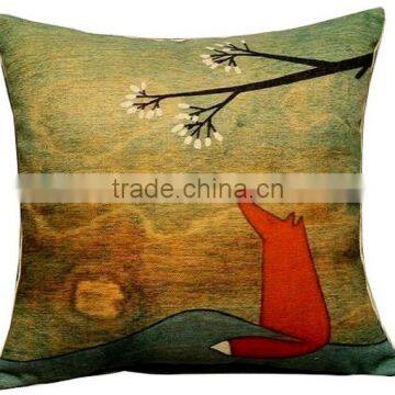 China Printing Custom Wholesale Decorative Throw Pillow Cover photo-4