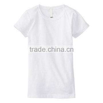 Hot Sale Woman 100 Cotton Soft Breathable Custom Print Plain Tshirt Blank photo-3