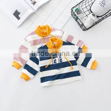 S17646A Wholesale Kids Clothing Boys Embroidered Cotton Hoodies photo-5