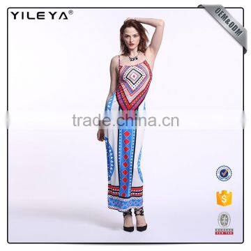 Spaghetti Strap Summer Long Maxi Dress,boho Style Dress photo-3