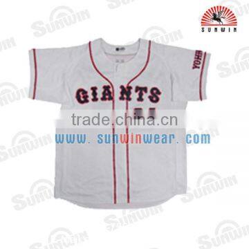 white popular style baseball uniform/jerseys/apparel in 2014-2015