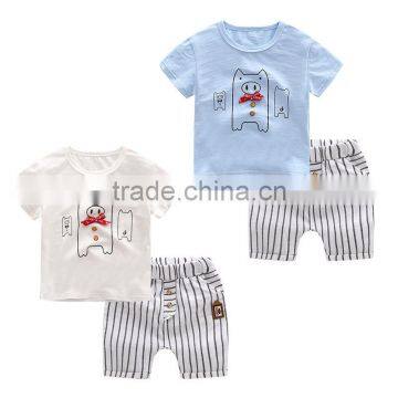 Factory price soft baby boy clothing sets wholesale kids clothes clothing set