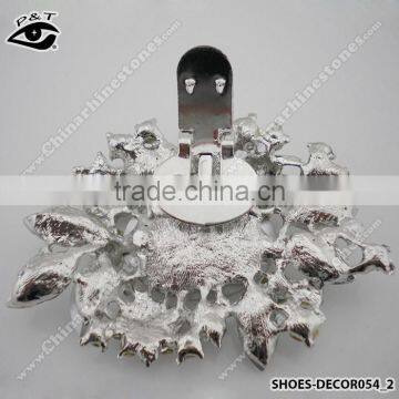 Bling Diamond Ornament With Metal Clip Buckle For Women Shoes photo-3